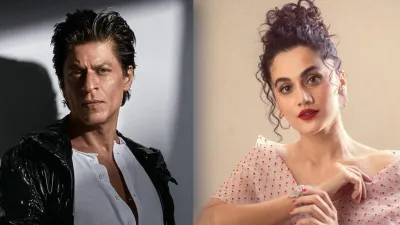 Shah Rukh Khan And Taapsee Pannu- India TV Hindi