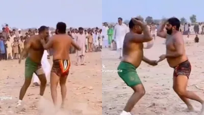 thappad maar kabaddi in pakistan- India TV Hindi