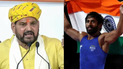 brijbhushan sharan singh and bajrang punia- India TV Hindi