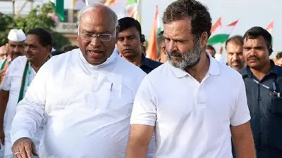 Rahul And Kharge - India TV Hindi