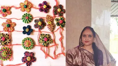 Radha Devi of Darbhanga and Rakhi made by her- India TV Hindi