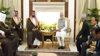 pm modi and saudi prince salman- India TV Hindi