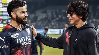 Shah Rukh Khan and Virat Kohli - India TV Hindi