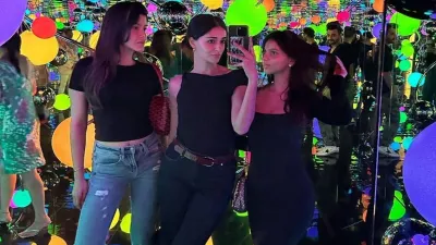 Ananya Panday Suhana Khan and Shanaya Kapoor- India TV Hindi