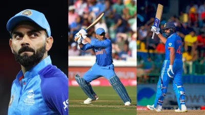 Virat Kohli, MS Dhoni And Rohit Sharma- India TV Hindi