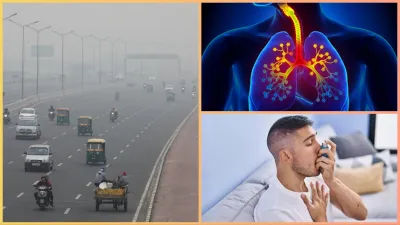 Delhi-NCR AQI bronchitis and asthma- India TV Hindi