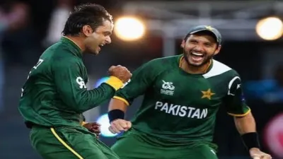 Mohammed Hafeez And Shahid Afridi- India TV Hindi