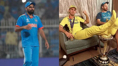 Mohammed Shami And Mitchell Marsh- India TV Hindi