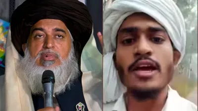 maulana khadim hussain rizvi And lareb hashmi- India TV Hindi