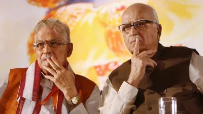 Lal Krishna Advani and Murli Manohar Joshi - India TV Hindi