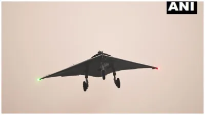 DRDO has successfully demonstrated the flight trial of Autonomous Flying Wing Technology Demonstrato- India TV Hindi