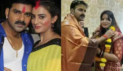 Pawan Singh and Akshara Singh- India TV Hindi