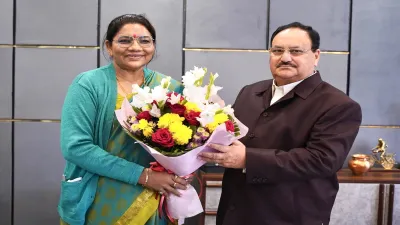 renuka singh jp nadda- India TV Hindi