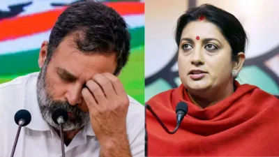 Amethi News : केंद्रीय मंत्री स्मृति ईरानी का राहुल गाँधी पर कसा तंज, 15 साल सांसद रहे पर नहीं जानते गांव के नाम ... 2 राहुल गांधी बोले- मैं अमेठी में ...