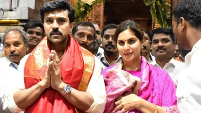  Ram charan at tirupati balaji- India TV Hindi