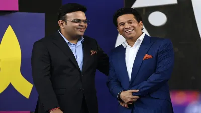 Jay Shah and Sachin Tendulkar- India TV Hindi