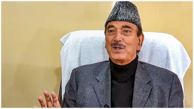 Ghulam Nabi Azad got a shock before the assembly elections in Jammu and Kashmir senior leader left h- India TV Hindi