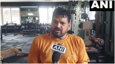 BJP leader Brij Bhushan Sharan Singh on Vinesh Phogat and Bajrang Punia joining Congress- India TV Hindi