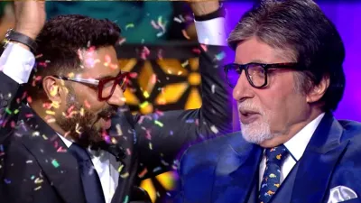 बहुत बड़ी गलती कर दी इन्हें बुलाकर', KBC 16 में अभिषेक बच्चन ने की ऐसी  हरकत, अमिताभ बच्चन ने कह दी ये बात - India TV Hindi