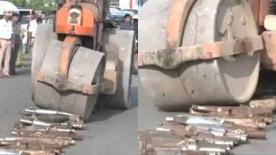 bulldozer on modified exhausts- India TV Hindi