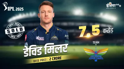 David Miller- India TV Hindi