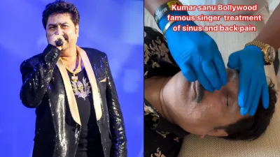 Kumar Sanu Taking Chiropractic Therapy- India TV Hindi