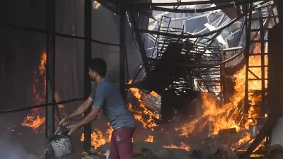 मुंबई की फैक्ट्री में लगी भीषण आग, मिरजापुर के दो भाइयो की मौत