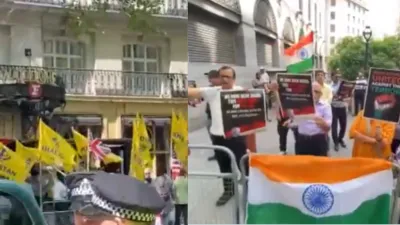 लंदन में पहलगाम पर घमासान, एक तरफ थे ...