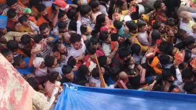 Haridwar Mansa Devi Temple: हरिद्वार के मनसा देवी मंदिर में भगदड़, 6 की मौत, मंदिर से 25 सीढ़ी पहले हादसा, 29 घायल