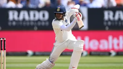 गिल का जश्न