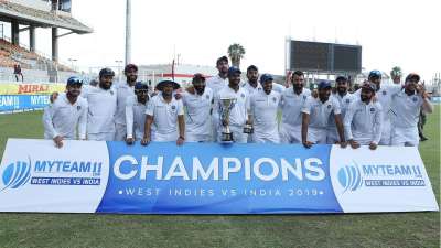 भारत ने दूसरे और अंतिम क्रिकेट टेस्ट के चौथे दिन सोमवार को यहां वेस्टइंडीज को 257 रन से हराया। इसी के साथ भारत ने दो मैचों की सीरीज में 2-0 से क्लीन स्वीप कर लिया।&amp;nbsp;