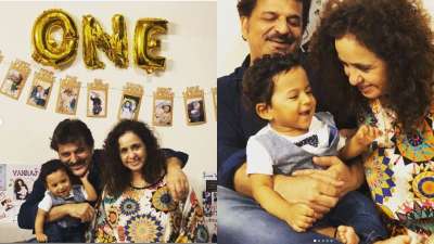 ईशान खट्टर के पिता राजेश खट्टर ने अपने बेटे वनराज का पहला जन्मदिन सेलिब्रेट किया है। राजेश की पत्नी वंदना सजनानी ने सोशल मीडिया पर बर्थडे सेलब्रेशन की तस्वीरें शेयर की हैं।