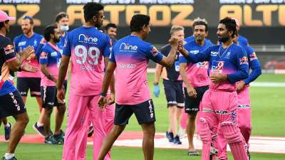आईपीएल 2020 के 26वें मुकाबले में राजस्तान रॉयल्स ने सनराइजर्स हैदराबाद को 5 विकेट से मात दी।