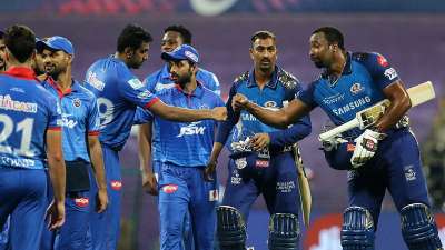 आईपीएल 2020 के 27वें मुकाबले में मुंबई इंडियंस ने दिल्ली कैपिटल्स को 5 विकेट से हराकर प्वॉइंट्स टेबल में टॉप कर लिया है।