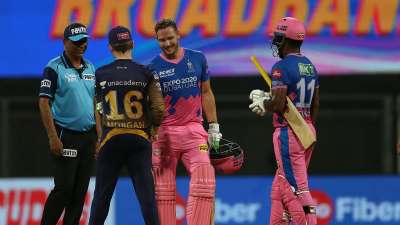राजस्थान रॉयल्स ने कोलकाता नाइट राइडर्स को आईपीएल 2021 के 18वें मुकाबले में 6 विकेट से हराकर सीजन 14 में अपनी दूसरी जीत दर्ज की है।