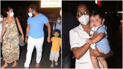 मालदीव में छुट्टियां मनाने के बाद करीना कपूर वापस मुंबई लौट आई हैं। गुरुवार को उन्हें परिवार के साथ मुंबई एयरपोर्ट पर देखा गया।&amp;nbsp;