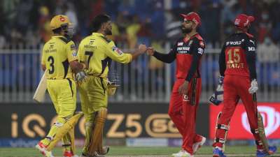 आईपीएल 2021 के 35वें मुकाबले में चेन्नई सुपर किंग्स ने रॉयल चैलेंजर्स बैंगलोर को 6 विकेट से हराया।
