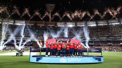 T20 World Cup 2022 का खिताब जीतने के बाद इंग्लैंड की टीम ने मनाया जश्न
