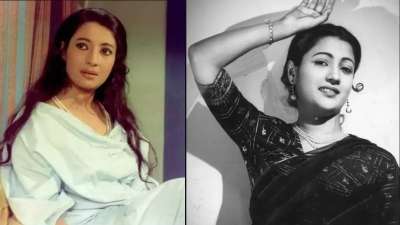 गहरी काली आंखें, रूबी होंठ और मासूम मुस्कान वाली अदाकार सुचित्रा सेन की दीवानगी इस कदर थी कि दिलीप कुमार तक का दिल उनके लिए धड़क उठा था। सुचित्रा सेन बॉलीवुड की एक ऐसी हीरोइन रही हैं जिनकी खूबसूरती ब्लैक एंड व्हाइट पर्दे पर भी उभरकर सामने आती थी। अपने करियर में कई बेहतरीन फिल्में देने वाली एक्ट्रेस सुचित्रा ने लंबे समय तक बॉलीवुड पर राज किया है। बेशुमार शोहरत के बाद भी सुचित्रा की जिंदगी के आखिरी दिन बेहद मुश्किलों में गुजरे। टॉप हीरोइन होने के बाद भी सुचित्रा ने अपने अंतिम दिनों में खुद को एक कमरे में बंद कर लिया और 36 साल तक अकेली जिंदगी जीती रहीं। इतना ही नहीं सुचित्रा ने आखिरी दिनों में संन्यास ले लिया और अपनी अंतिम यात्रा में भी किसी को मुंह न दिखाने का वादा भी लिया। आज सुचित्रा की जयंति के खास मौके पर हम आपको बताते हैं हीरोइन की जिंदगी की अनोखी दास्तां। गहरी काली आंखें, रूबी होंठ और मासूम मुस्कान वाली अदाकार सुचित्रा सेन की दीवानगी इस कदर थी कि दिलीप कुमार तक का दिल उनके लिए धड़क उठा था। सुचित्रा सेन बॉलीवुड की एक ऐसी हीरोइन रही हैं जिनकी खूबसूरती ब्लैक एंड व्हाइट पर्दे पर भी उभरकर सामने आती थी। अपने करियर में कई बेहतरीन फिल्में देने वाली एक्ट्रेस सुचित्रा ने लंबे समय तक बॉलीवुड पर राज किया है। बेशुमार शोहरत के बाद भी सुचित्रा की जिंदगी के आखिरी दिन बेहद मुश्किलों में गुजरे। टॉप हीरोइन होने के बाद भी सुचित्रा ने अपने अंतिम दिनों में खुद को एक कमरे में बंद कर लिया और 36 साल तक अकेली जिंदगी जीती रहीं। इतना ही नहीं सुचित्रा ने आखिरी दिनों में संन्यास ले लिया और अपनी अंतिम यात्रा में भी किसी को मुंह न दिखाने का वादा भी लिया। आज सुचित्रा की जयंति के खास मौके पर हम आपको बताते हैं हीरोइन की जिंदगी की अनोखी दास्तां।