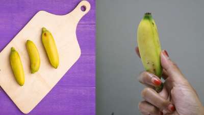 दुनिया का सबसे छोटा केला 'नियोमस्की केला' (Niomsky Banana) माना जाता है। यह केला केवल 3 से 5 सेंटीमीटर लंबा होता है, यानी एक उंगली जितना छोटा। इसकी खेती मुख्य रूप से दक्षिण एशिया और दक्षिण अमेरिका के कुछ क्षेत्रों में होती है। दुनिया का सबसे छोटा केला 'नियोमस्की केला' (Niomsky Banana) माना जाता है। यह केला केवल 3 से 5 सेंटीमीटर लंबा होता है, यानी एक उंगली जितना छोटा। इसकी खेती मुख्य रूप से दक्षिण एशिया और दक्षिण अमेरिका के कुछ क्षेत्रों में होती है।