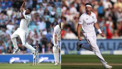 इंग्लैंड के खिलाफ हाल ही में समाप्त हुई टेस्ट सीरीज में टीम इंडिया के तेज गेंदबाज मोहम्मद सिराज ने शानदार प्रदर्शन किया था। उस सीरीज में वह सबसे ज्यादा विकेट लेने वाले गेंदबाज रहे। वहां उन्होंने 5 मैचों की 10 पारियों में 23 विकेट चटकाए थे। आज हम उनकी तुलना इंग्लैंड के पूर्व दिग्गज तेज गेंदबाज स्टुअर्ट ब्रॉड से करने जा रहे हैं। हम आपको बताएंगे कि 41-41 टेस्ट मैच के बाद दोनों का रिकॉर्ड कैसा था।