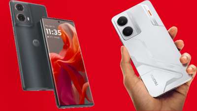 Realme P3 vs Motorola G85: ई-कॉमर्स वेबसाइट फ्लिपकार्ट पर चल रहे फ्रीडम सेल में रियलमी और मोटोरोला के बजट फोन 15000 रुपये से कम कीमत में मिल रहे हैं। रियलमी और मोटोरोला के इन दोनों फोन की कीमत 14,999 रुपये है। एक ही कीमत वाले इन दोनों फोन में से किसे खरीदना फायदेमंद होगा? आइए जानते हैं। Realme P3 vs Motorola G85: ई-कॉमर्स वेबसाइट फ्लिपकार्ट पर चल रहे फ्रीडम सेल में रियलमी और मोटोरोला के बजट फोन 15000 रुपये से कम कीमत में मिल रहे हैं। रियलमी और मोटोरोला के इन दोनों फोन की कीमत 14,999 रुपये है। एक ही कीमत वाले इन दोनों फोन में से किसे खरीदना फायदेमंद होगा? आइए जानते हैं।