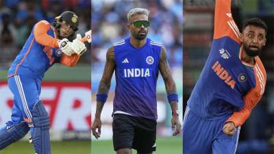 आईसीसी टी20 रैंकिंग में भारतीय क्रिकेट टीम और उसके प्लेयर्स का दबदबा कायम है। आईसीसी की बल्लेबाजों, गेंदबाजों और ऑलराउंडर्स की टी20 रैंकिंग में तीनों ही जगह भारतीय प्लेयर्स नंबर-1 पर बने हुए हैं। इनमें हार्दिक पांड्या, अभिषेक शर्मा और वरुण चक्रवर्ती के नाम शामिल हैं। आईसीसी टी20 रैंकिंग में भारतीय क्रिकेट टीम और उसके प्लेयर्स का दबदबा कायम है। आईसीसी की बल्लेबाजों, गेंदबाजों और ऑलराउंडर्स की टी20 रैंकिंग में तीनों ही जगह भारतीय प्लेयर्स नंबर-1 पर बने हुए हैं। इनमें हार्दिक पांड्या, अभिषेक शर्मा और वरुण चक्रवर्ती के नाम शामिल हैं।
