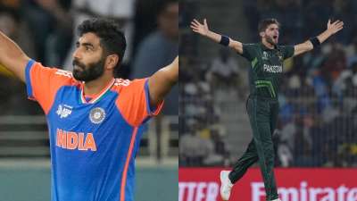 भारतीय टीम के तेज गेंदबाज जसप्रीत बुमराह साल 2026 में होने वाले टी20 वर्ल्ड कप में टीम इंडिया के सबसे बड़े मैच विनर खिलाड़ी में से एक है। बुमराह का पिछली बार टी20 वर्ल्ड कप में काफी शानदार प्रदर्शन देखने को मिला था। वहीं 15 फरवरी को भारतीय टीम का पाकिस्तान से आगामी टी20 वर्ल्ड कप में मुकाबला होगा जिसमें जसप्रीत बुमराह जहां पाकिस्तानी टीम के लिए सबसे बड़ा खतरा होंगे तो वहीं शाहीन अफरीदी टीम इंडिया के लिए खतरा बन सकते हैं। ऐसे में हम आपको इन दोनों ही प्लेयर्स का टी20 इंटरनेशनल में अब तक के प्रदर्शन की तुलना के बारे में बताने जा रहे हैं। भारतीय टीम के तेज गेंदबाज जसप्रीत बुमराह साल 2026 में होने वाले टी20 वर्ल्ड कप में टीम इंडिया के सबसे बड़े मैच विनर खिलाड़ी में से एक है। बुमराह का पिछली बार टी20 वर्ल्ड कप में काफी शानदार प्रदर्शन देखने को मिला था। वहीं 15 फरवरी को भारतीय टीम का पाकिस्तान से आगामी टी20 वर्ल्ड कप में मुकाबला होगा जिसमें जसप्रीत बुमराह जहां पाकिस्तानी टीम के लिए सबसे बड़ा खतरा होंगे तो वहीं शाहीन अफरीदी टीम इंडिया के लिए खतरा बन सकते हैं। ऐसे में हम आपको इन दोनों ही प्लेयर्स का टी20 इंटरनेशनल में अब तक के प्रदर्शन की तुलना के बारे में बताने जा रहे हैं।