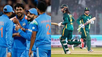 भारत और साउथ के बीच इन दिनों 2 मैचों की टेस्ट सीरीज खेली जा रही है। इस सीरीज के बाद 3 मैचों की ODI सीरीज खेली जाएगी। वैसे तो दोनों ही टीमों में एक से बढ़कर एक धाकड़ खिलाड़ी मौजूद हैं, लेकिन आंकड़ों में दोनों टीमों के बीच काफी अंतर है। ऐसे में आज हम आपको बताएंगे कि दोनों टीमों में से किस टीम ने ODI में सबसे ज्यादा शतक लगाए हैं। भारत और साउथ के बीच इन दिनों 2 मैचों की टेस्ट सीरीज खेली जा रही है। इस सीरीज के बाद 3 मैचों की ODI सीरीज खेली जाएगी। वैसे तो दोनों ही टीमों में एक से बढ़कर एक धाकड़ खिलाड़ी मौजूद हैं, लेकिन आंकड़ों में दोनों टीमों के बीच काफी अंतर है। ऐसे में आज हम आपको बताएंगे कि दोनों टीमों में से किस टीम ने ODI में सबसे ज्यादा शतक लगाए हैं।