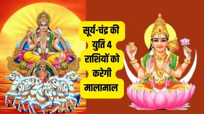 Surya Chandrama yuti 2026: सूर्य-चंद्रमा 19 और 20 जनवरी को यानी दो दिन मकर राशि में साथ रहेंगे। ज्योतिष अनुसार इन दोनों ग्रहों की युति 4 राशि वालों की किस्मत पलट देगी। इन राशियों के लोगों को हर काम में सफलता मिलेगी और आर्थिक स्थिति पहले से काफी मजबूत हो जाएगी। मकर राशि में सूर्य-चंद्रमा के अलावा बुध, मंगल और शुक्र भी स्थित हैं जिससे पंचग्रही योग भी बन रहा है। चलिए जानते हैं सूर्य-चंद्र की युति किन राशियों के लिए सबसे शुभ साबित होने वाली है। Surya Chandrama yuti 2026: सूर्य-चंद्रमा 19 और 20 जनवरी को यानी दो दिन मकर राशि में साथ रहेंगे। ज्योतिष अनुसार इन दोनों ग्रहों की युति 4 राशि वालों की किस्मत पलट देगी। इन राशियों के लोगों को हर काम में सफलता मिलेगी और आर्थिक स्थिति पहले से काफी मजबूत हो जाएगी। मकर राशि में सूर्य-चंद्रमा के अलावा बुध, मंगल और शुक्र भी स्थित हैं जिससे पंचग्रही योग भी बन रहा है। चलिए जानते हैं सूर्य-चंद्र की युति किन राशियों के लिए सबसे शुभ साबित होने वाली है।