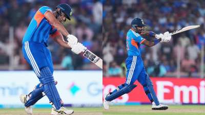 T20 वर्ल्ड कप 2026 में ग्रुप स्टेज के मुकाबले खत्म हो चुके हैं। ग्रुप स्टेज के दौरान सभी टीमों के बल्लेबाजों ने जमकर चौकों-छक्कों की बरसात की। लेकिन आज हम आपको बताएंगे कि इस वर्ल्ड कप में अब तक किस बल्लेबाज ने सबसे लंबे छक्के लगाए हैं। टॉप-5 बल्लेबाजों की इस लिस्ट में टॉप-2 में सिर्फ भारतीय बल्लेबाजों का नाम है। टीम इंडिया के बल्लेबाजों ने इस वर्ल्ड कप में अभी तक जबरदस्त बैटिंग की है। T20 वर्ल्ड कप 2026 में ग्रुप स्टेज के मुकाबले खत्म हो चुके हैं। ग्रुप स्टेज के दौरान सभी टीमों के बल्लेबाजों ने जमकर चौकों-छक्कों की बरसात की। लेकिन आज हम आपको बताएंगे कि इस वर्ल्ड कप में अब तक किस बल्लेबाज ने सबसे लंबे छक्के लगाए हैं। टॉप-5 बल्लेबाजों की इस लिस्ट में टॉप-2 में सिर्फ भारतीय बल्लेबाजों का नाम है। टीम इंडिया के बल्लेबाजों ने इस वर्ल्ड कप में अभी तक जबरदस्त बैटिंग की है।