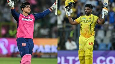 इंडियन प्रीमियर लीग के 19वें सीजन में किसी एक खिलाड़ी को लेकर सभी की नजरें सबसे ज्यादा हैं तो वह 15 के बाएं हाथ के ओपनिंग बल्लेबाज वैभव सूर्यवंशी जो 400 से अधिक रन बना चुके हैं, उनकी चर्चा पूरे वर्ल्ड क्रिकेट में देखने को मिल रही है। वैभव सूर्यवंशी जिस तरह से दिग्गज तेज गेंदबाजों के खिलाफ बड़ी आसान से छक्के लगा रहे हैं उसने सभी को सबसे ज्यादा प्रभावित किया है, ऐसे में अब सभी को इंटरनेशनल क्रिकेट में उनके डेब्यू का इंतजार है। वैभव सूर्यवंशी ने अभी तक सिर्फ 29 टी20 मुकाबले खेले हैं ऐसे में हम आपको संजू सैमसन के साथ उनके टी20 रिकॉर्ड की तुलना करते हुए दोनों के आंकड़ों के बारे में बताने जा रहे हैं। इंडियन प्रीमियर लीग के 19वें सीजन में किसी एक खिलाड़ी को लेकर सभी की नजरें सबसे ज्यादा हैं तो वह 15 के बाएं हाथ के ओपनिंग बल्लेबाज वैभव सूर्यवंशी जो 400 से अधिक रन बना चुके हैं, उनकी चर्चा पूरे वर्ल्ड क्रिकेट में देखने को मिल रही है। वैभव सूर्यवंशी जिस तरह से दिग्गज तेज गेंदबाजों के खिलाफ बड़ी आसान से छक्के लगा रहे हैं उसने सभी को सबसे ज्यादा प्रभावित किया है, ऐसे में अब सभी को इंटरनेशनल क्रिकेट में उनके डेब्यू का इंतजार है। वैभव सूर्यवंशी ने अभी तक सिर्फ 29 टी20 मुकाबले खेले हैं ऐसे में हम आपको संजू सैमसन के साथ उनके टी20 रिकॉर्ड की तुलना करते हुए दोनों के आंकड़ों के बारे में बताने जा रहे हैं।