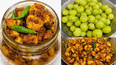 आंवले का अचार स्वाद में खट्टा, और सेहत के लिए बेहद फायदेमंद माना जाता है। विटामिन-C से भरपूर आंवला इम्यूनिटी बढ़ाने में मदद करता है। अगर आप घर पर स्वादिष्ट और लंबे समय तक टिकने वाला आंवले का अचार बनाना चाहते हैं, तो जानिए इसमें कौन-कौन से मसाले डाले जाते हैं और इसे बनाने का आसान तरीका।
आंवले का अचार स्वाद में खट्टा, और सेहत के लिए बेहद फायदेमंद माना जाता है। विटामिन-C से भरपूर आंवला इम्यूनिटी बढ़ाने में मदद करता है। अगर आप घर पर स्वादिष्ट और लंबे समय तक टिकने वाला आंवले का अचार बनाना चाहते हैं, तो जानिए इसमें कौन-कौन से मसाले डाले जाते हैं और इसे बनाने का आसान तरीका।