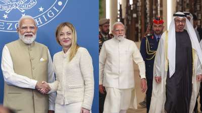 भारत के प्रधानमंत्री नरेंद्र मोदी ने हाल ही में संयुक्त अरब अमीरात (यूएई), नीदरलैंड, स्वीडन, नॉर्वे और इटली यानी 5 देशों की यात्रा की है। गुरुवार को पीएम मोदी वापस दिल्ली आ गए हैं। पीएम मोदी की इस यात्रा के दौरान भारत और इन 5 देशों के बीच कई ऐतिहासिक समझौते हुए हैं। पीएम मोदी ने अपनी विदेश यात्रा के दौरान हर देश के नेताओं को खास उपहार भी दिए हैं। इन उपहारों की पूरी लिस्ट और तस्वीरें सामने आ गई हैं। भारत के प्रधानमंत्री नरेंद्र मोदी ने हाल ही में संयुक्त अरब अमीरात (यूएई), नीदरलैंड, स्वीडन, नॉर्वे और इटली यानी 5 देशों की यात्रा की है। गुरुवार को पीएम मोदी वापस दिल्ली आ गए हैं। पीएम मोदी की इस यात्रा के दौरान भारत और इन 5 देशों के बीच कई ऐतिहासिक समझौते हुए हैं। पीएम मोदी ने अपनी विदेश यात्रा के दौरान हर देश के नेताओं को खास उपहार भी दिए हैं। इन उपहारों की पूरी लिस्ट और तस्वीरें सामने आ गई हैं।